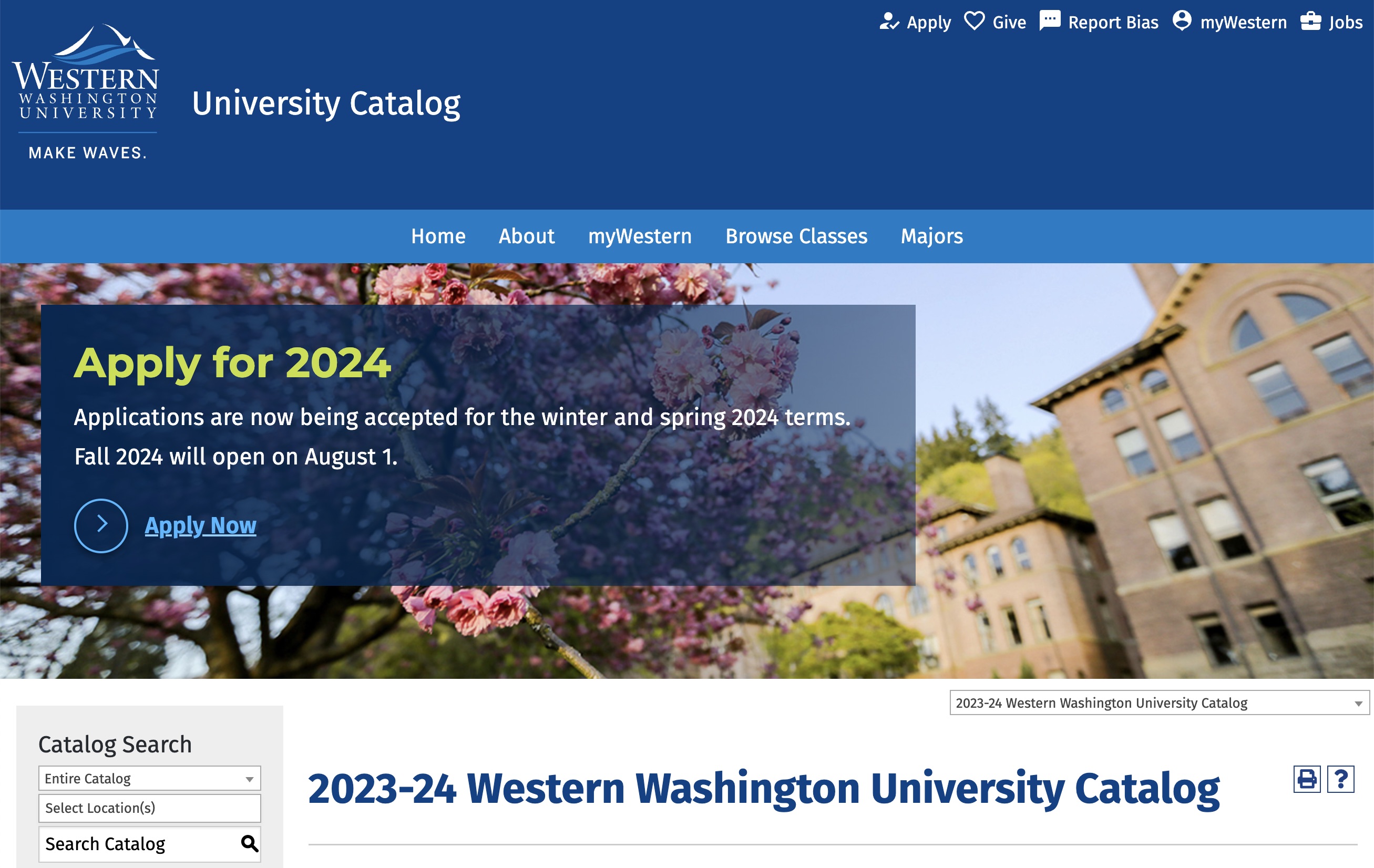 western washington catalog 1