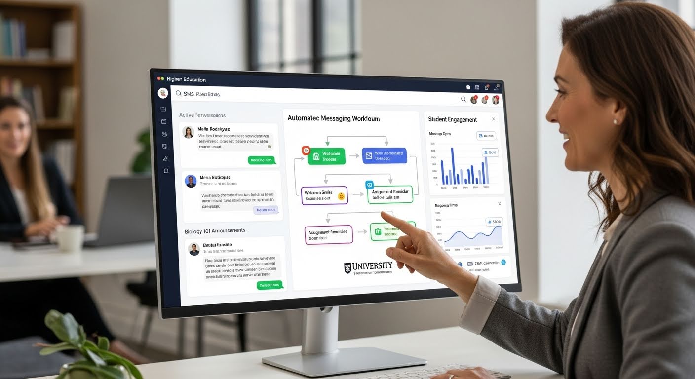 automatic messaging workflow