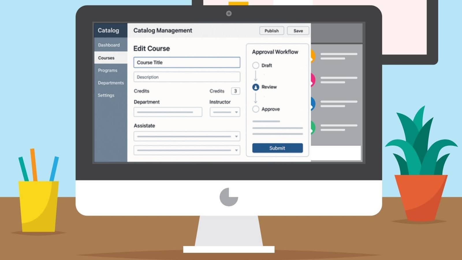 catalog computer graphic