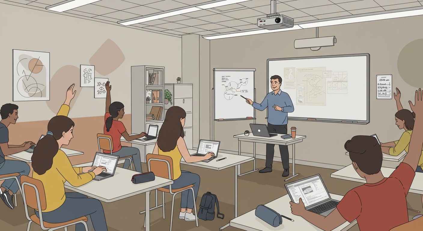classroom illustration