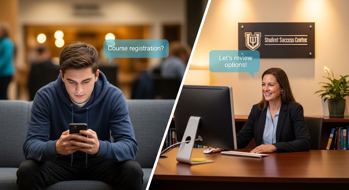 course registration interaction