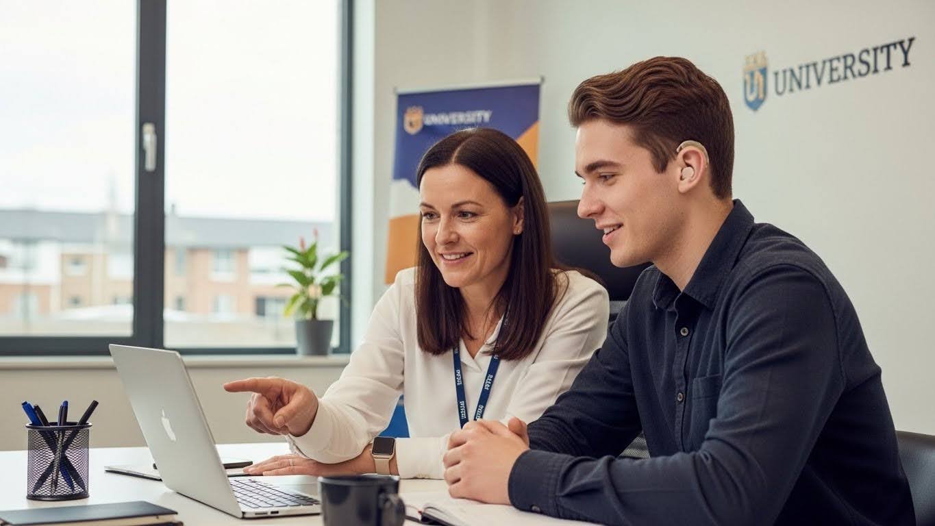 professor and student advising