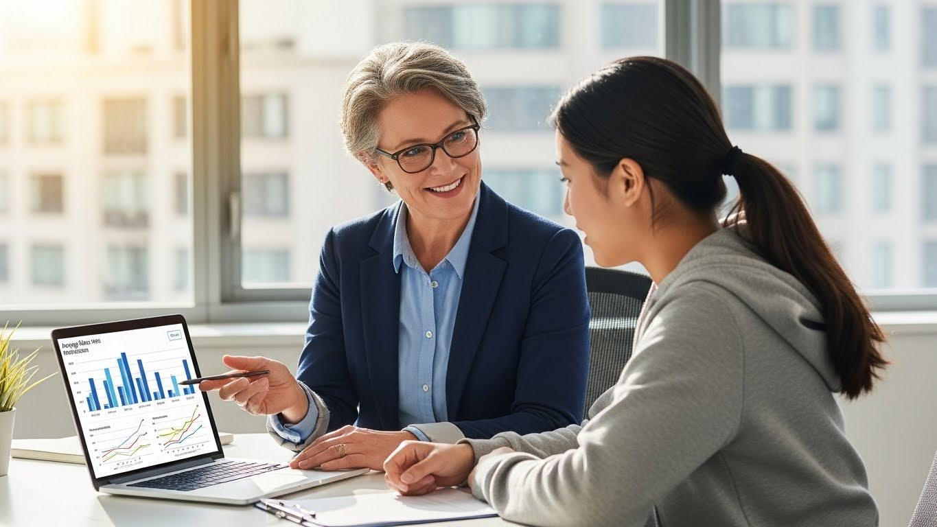 professor and student