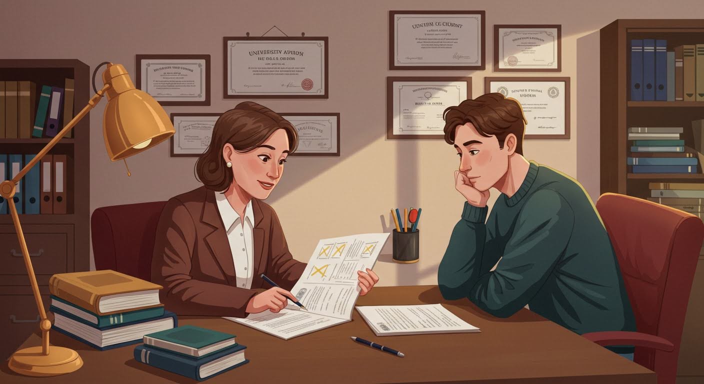 student and professor