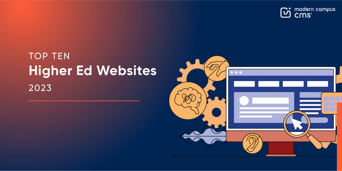 Top Ten Higher Education Websites of 2023