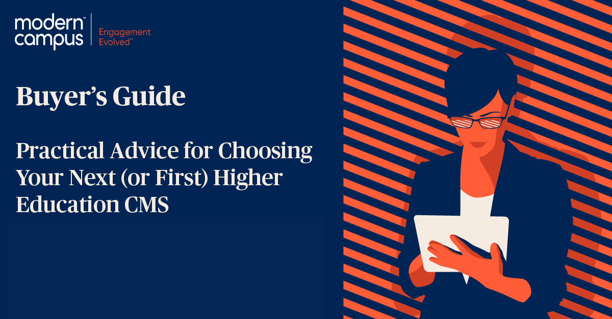 Buyer's Guide Modern Campus CMS