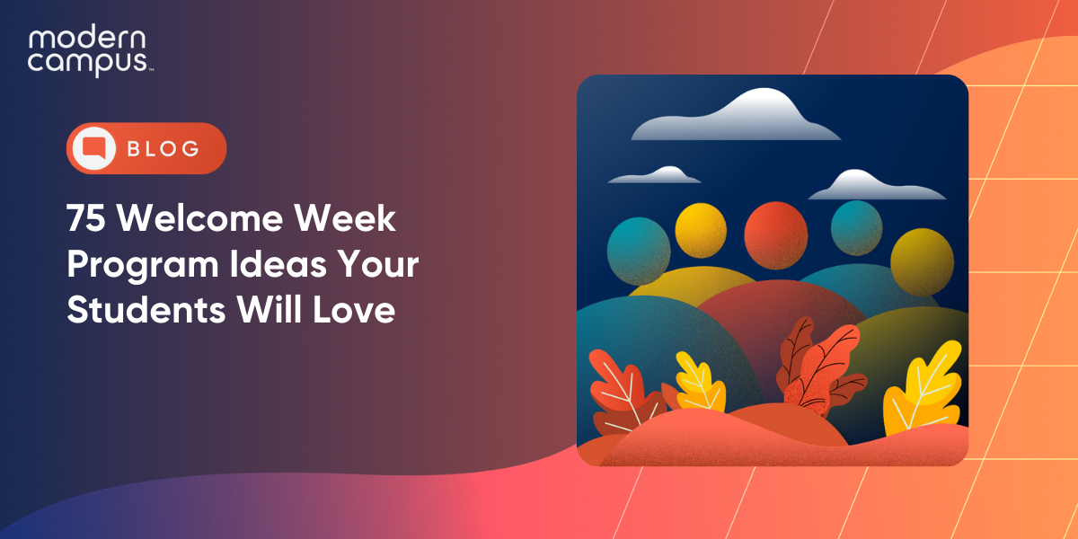 75 Welcome Week Program Ideas Your Students Will Love