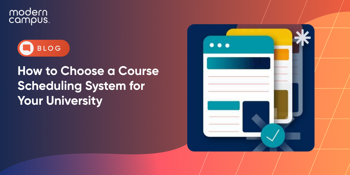 How to Choose a Course Scheduling System for Your University
